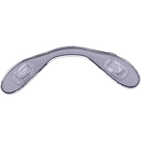 Eyeglasses Nose Pads,BEHLINE Glasses Bridge Strap/Saddle Bridge,Soft Silicone Anti-Slip Replacement Nosepads,Push-in Eyeglasses Nose Piece for Eye Glasses Sunglass Eyewear Optical