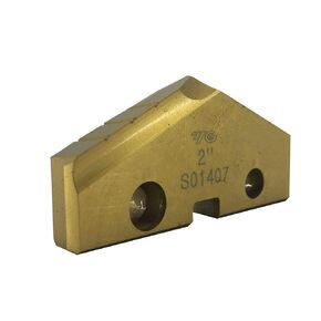 YG-1 S01407 HSS M4 Spade Drill Insert, TiN Finish, 5/16" Thickness, 2" Insert