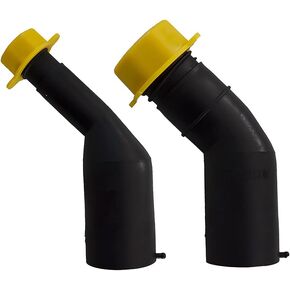 ملحقات EZ-POUR® ذات الأطراف المنحنية لفوهات EZ-POUR®، صلبة، بديلة لعلب الغاز القديمة، إبريق الماء، الفوهة، مادة بلاستيكية صلبة، جالون، تحتوي على تدفق عالي، قمع، حاويات in Kuwait