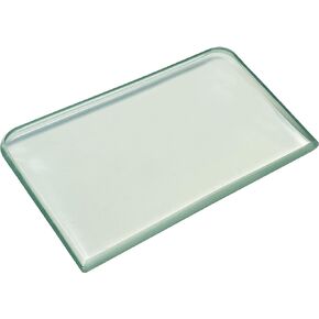 CREASKING Glass Slicker for Burnishing Leather, Glass Burnisher Professional Block Smoothing Tool