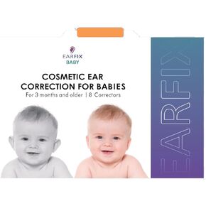 Baby Ear Corrector – 8-Pack Ear Stickers to Hold Back The Ear – Ear Corrector for Babies Above 3 Months of Age – Waterproof Ear Stickers for Prominent Ears, Protruding Ears
