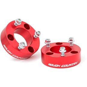 Rough Country 2.5" Leveling Kit for 05-24 Nissan Frontier| Anodized Red - 865RED