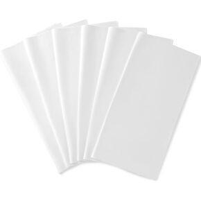 Simetufy 20 x 20 Inches Tissue Paper for Gift Bags, 60 Sheets Acid-Free White Tissue Paper for Packaging, Gift Wrapping Tissue Paper Bulk for Birthday Wedding Holiday Christmas Decor DIY Crafts