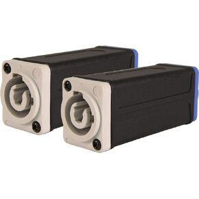 | Professional Compatible PowerCon Coupler | 2-Pack