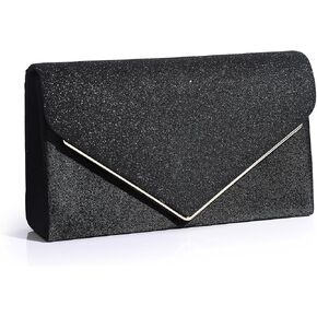 Women's Evening Bag Party Clutches Wedding Purses Cocktail Prom Handbags Satin and flash stitching Glittering