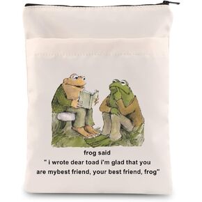Frog and Toad Lovers Gifts Frog and Toad Sleeve Frog and Toad Zipper Bag Accessories Protector (Frogs Said bs)