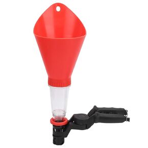 Fast-Clamp Universal Oil Filter, Engine Oil Funnel with Adjustable Fixed Bracket, Spill-Free Oil Filling Spout Pour Tool Kit, Fast & Easy Oil Change Kit, Automobile Hand Tool