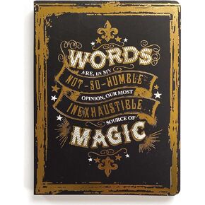 Paper House Productions Harry Potter 8" Foil Accent Soft Cover Journal with Satin Ribbon Page Marker - Hogwarts Crest in Kuwait