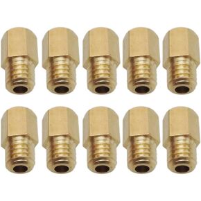 10pcs Hex Style Main Jet for Mikuni VM TM TMX carb 00 110 120 130 140 150 160 170 180 190