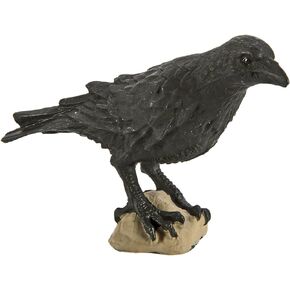Safari Ltd. Raven Figurine - Realistic 3" Bird Figure - Educational Toy for Boys, Girls, and Kids Ages 3+