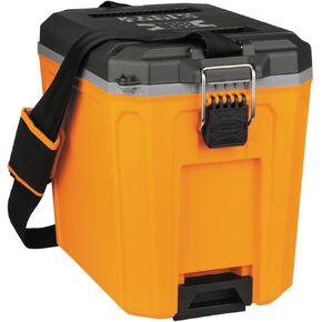 Klein Tools 62204MB MODbox Cooler, 17-Quart Insulated Cooler, Holds 24 Cans, Keeps Cool 30 Hours, Connects to MODbox Mobile Workstation