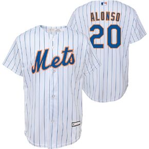 بيت ألونسو نيويورك ميتس MLB Kids Youth 8-20 White Home Player Jersey