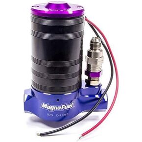Fuel Pump, QuickStar 300, Electric, In-Line, 25-36 psi, 10 AN Female O-Ring Inlet/Outlet, 8 AN Bypass, E85 / Gas, Each