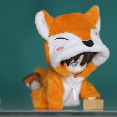 Nianniyhouse Shark Suit Onesies 1/12 BJD OB11 دمية 4.3 بوصة (11 سم) ملحق الشكل (B-1) in Kuwait