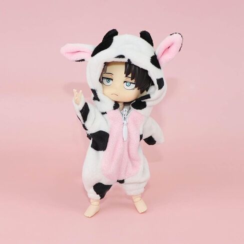 Nianniyhouse Shark Suit Onesies 1/12 BJD OB11 دمية 4.3 بوصة (11 سم) ملحق الشكل (B-1) in Kuwait