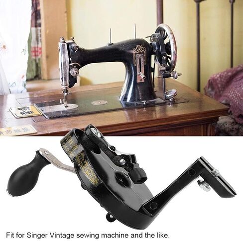 Metal Sewing Machine Hand Crank for Singer Spoked Wheel Treadle Sewing Singer Vintage Machines Handcrank Handle Accessory in Saudi Arabia