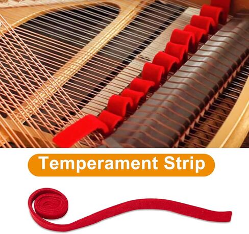 طقم ضبط البيانو الاحترافي 24 قطعة مجموعة أدوات ضبط البيانو العالمية مجموعة أدوات ضبط البيانو للمبتدئين المحترفين مع حقيبة محمولة، مفتاح ضبط، قفل مفتاح الربط. موالف المهنية in Kuwait