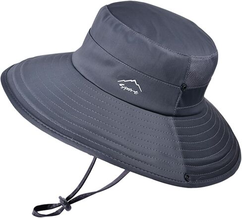 Cooling Sun Hat for Men Women,Wide Brim Bucket Hat Foldable Boonie Hat for Fishing Hiking Garden Safari Beach in Saudi Arabia