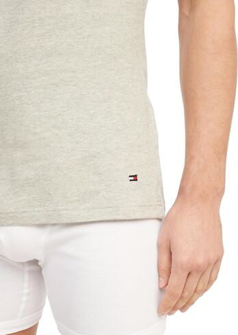 Tommy Hilfiger Men's Undershirts Multipack Cotton Classics Slim Fit Crew T-Shirts in Saudi Arabia