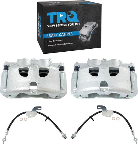 TRQ Front Brake Caliper Set Compatible with 2012-2014 Ford F-150 in Saudi Arabia