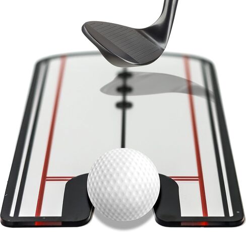 Trademark Innovations Golf Training Aid Golf Practice Putting Mirror Putting Aid Mirror in Saudi Arabia