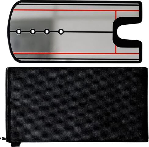 Trademark Innovations Golf Training Aid Golf Practice Putting Mirror Putting Aid Mirror in Saudi Arabia