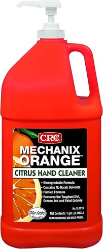 منظف ​​اليدين لوشن الحمضيات البرتقالي من CRC Mechanix مع الخفاف SL1719 - 1 جالون، منظف اليدين الحمضي للمواقع الصناعية in Saudi Arabia