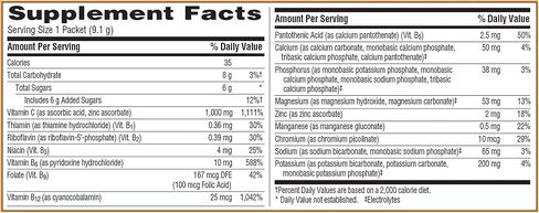 Emergen-C 1000mg Vitamin C Powder for Daily Immune Support Caffeine Free Vitamin C Supplements with Zinc and Manganese, B Vitamins and Electrolytes, Super Orange Flavor - 30 Count in Saudi Arabia
