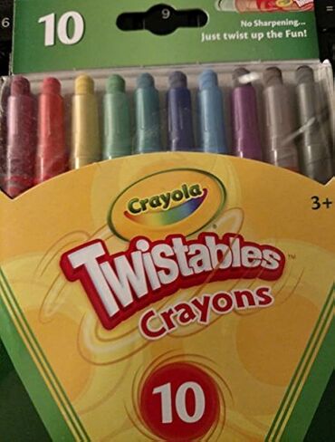 MIN TWST CRAYON 10PK BX in Saudi Arabia