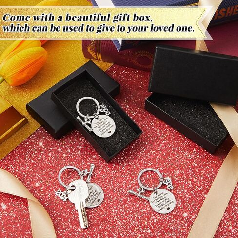Henoyso 2024 Graduation Gifts Keychain Graduation Gifts for Him Class Gifts Graduation Key Chain for University Middle High School(6 Packs) in Saudi Arabia