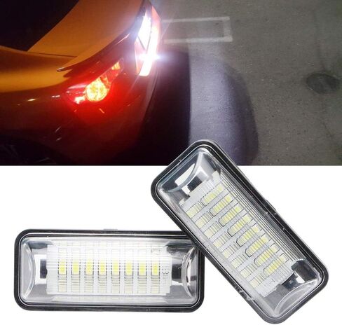 NSLUMO LED License Plate Light for Su'baru BRZ Led Number Plate Lamp Rear Registration Tail License Plate Light Bulb OEM Fit for Su'baru BRZ WRX To'yota 86 GT86 FT86 S'cion FR-S (FT-86 Su'baru) in Saudi Arabia