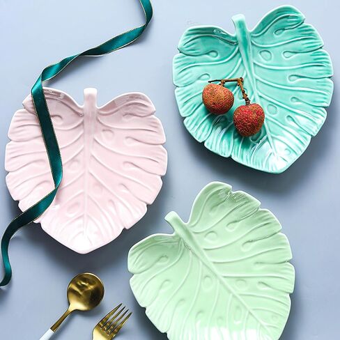 Wehous Leaf Silicone Molds for Resin Tropical Leaves Resin Tray Mold for Epoxy Casting Concrete Jewelry Candle Holder Storage Container Silicone Resin Mold for Art Craft Gift Home Decor in Saudi Arabia