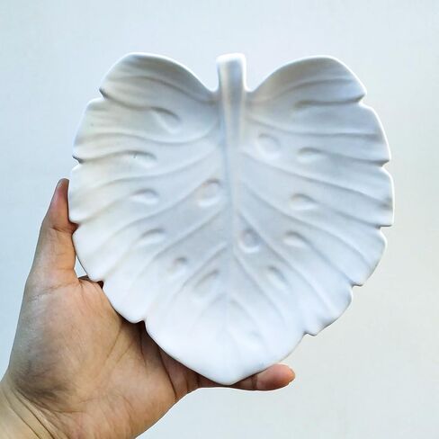 Wehous Leaf Silicone Molds for Resin Tropical Leaves Resin Tray Mold for Epoxy Casting Concrete Jewelry Candle Holder Storage Container Silicone Resin Mold for Art Craft Gift Home Decor in Saudi Arabia