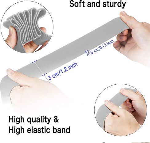 حزام الأمتعة مع إبزيم مضاد للقرص، حزام تثبيت عالي المرونة لحقيبة السفر قابل للتعديل، رمادي in Kuwait