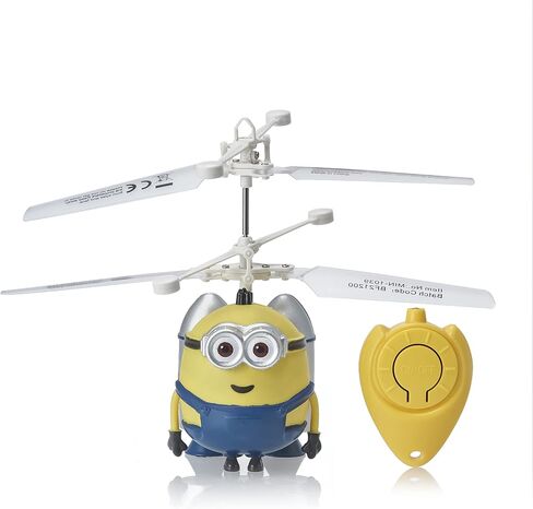 WOW! PODS Minions: Rise Of Gru - Otto Jetpack RC Flying Ball, Interactive Mini Remote Controlled Helicopter Toy for Kids Ages 4+ in Saudi Arabia