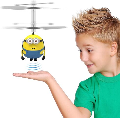 WOW! PODS Minions: Rise Of Gru - Otto Jetpack RC Flying Ball, Interactive Mini Remote Controlled Helicopter Toy for Kids Ages 4+ in Saudi Arabia