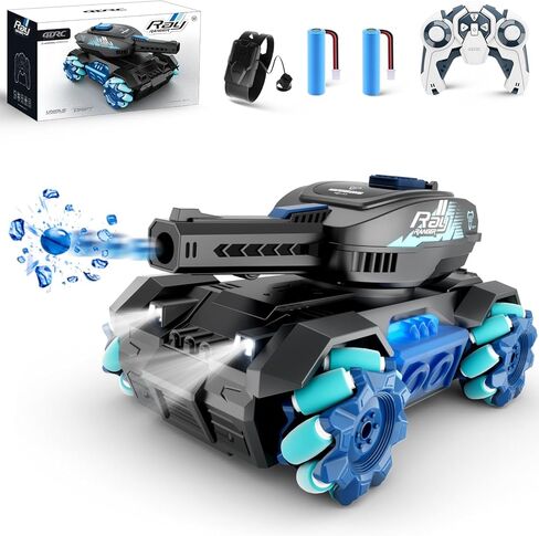 Y1 RC الزاحف مقياس رصاصة مائية سيارات التحكم عن بعد، أطفال 4WD معركة حيلة السيارة، جميع التضاريس RC شاحنة مع 360 درجة الدورية، لعبة هدية للبنين بنات أطفال in Kuwait