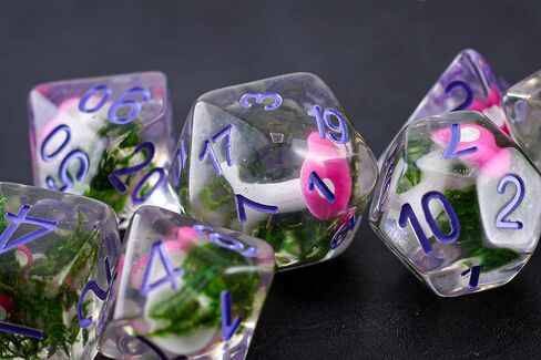 مجموعة نرد الفطر DND للأبراج المحصنة والتنينات، الهدايا، D&D، D وD، Pathfinder، الملحقات، D20، متعدد السطوح، نرد الراتنج، معدن، صينية النرد، برج، حقيبة، صندوق in Kuwait