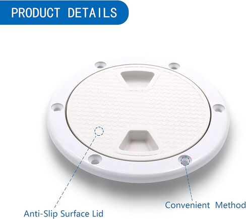 غطاء BBH مقاس 4 بوصات/6 بوصات/8 بوصات على شكل قارب بحري دائري غير قابل للانزلاق مع تجويف قابل للفصل... in Kuwait
