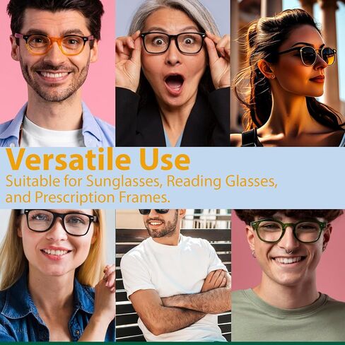 Eyeglass Nose Pads, 5 Pairs, Adhesive Anti-Slip Glasses Nose Pads, Soft Silicone Nose Pad Cushion Glasses Nose Pads Replacement for Glasses, Eyeglasses, Sunglasses, 13.5mmx5mmx1.3mm in Saudi Arabia