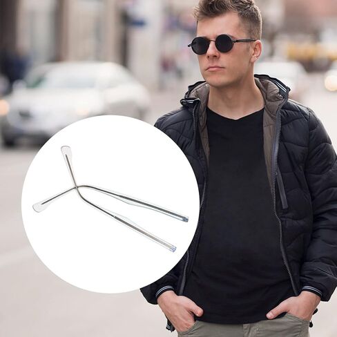 إكسسوارات النظارات البديلة لذراع النظارات - معابد بديلة لذراع النظارات المعدنية لاستبدال أرجل طقم إصلاح النظارات in Kuwait