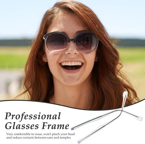 إكسسوارات النظارات البديلة لذراع النظارات - معابد بديلة لذراع النظارات المعدنية لاستبدال أرجل طقم إصلاح النظارات in Kuwait