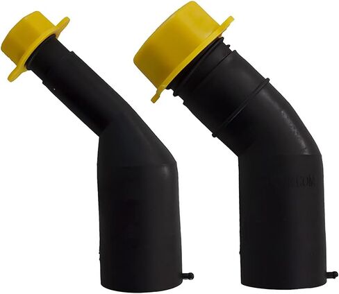 ملحقات EZ-POUR® ذات الأطراف المنحنية لفوهات EZ-POUR®، صلبة، بديلة لعلب الغاز القديمة، إبريق الماء، الفوهة، مادة بلاستيكية صلبة، جالون، تحتوي على تدفق عالي، قمع، حاويات in Kuwait
