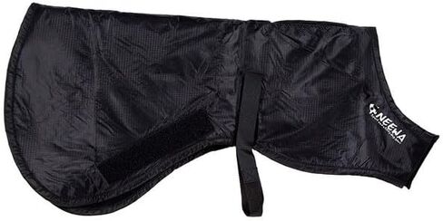 Neewa Weather-Resilient Dog Coat: Ultimate Dog Jacket for Winter and Rain, Cozy Sweater for Small to Large Dogs, Trendy Dog Clothes for Every Season (Large/Black) in Saudi Arabia