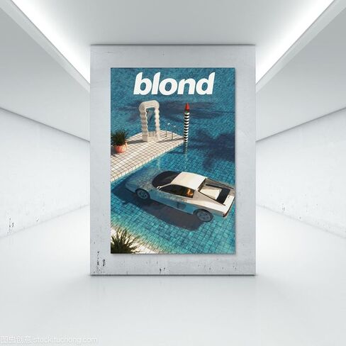 UTOYA Blond Poster Decorative Painting Canvas Posters Bedroom Painting 12x18inch(30x45cm) in Saudi Arabia