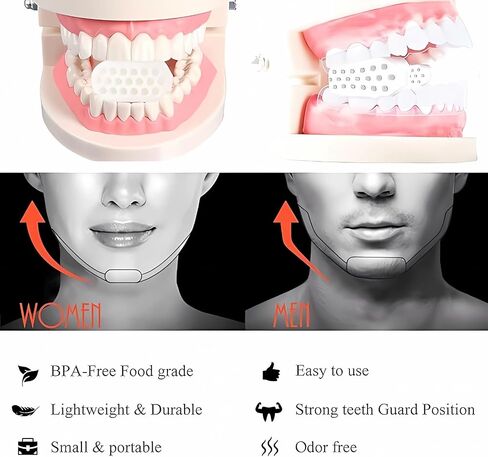 Jawline Exerciser for Men & Women, 3 Resistance Level Set 6 pcs Silicone Jawline Exerciser Tablets, Powerful Trainer for Multi-Level Users, Jaw Trainer Strengthener, Jawline Shaper in Saudi Arabia