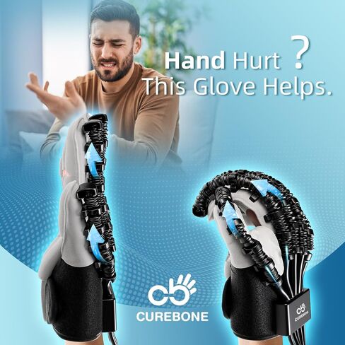 Rehabilitation Robot Gloves, Hand Strengthening Devices, Easy to Use (Large, Left Hand) in Saudi Arabia