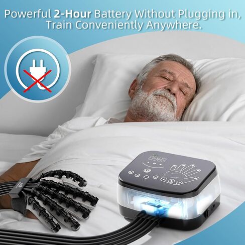 Rehabilitation Robot Gloves, Hand Strengthening Devices, Easy to Use (Large, Left Hand) in Saudi Arabia
