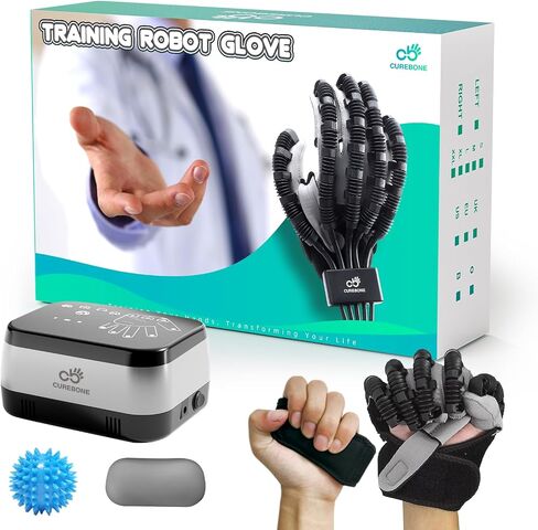 Rehabilitation Robot Gloves, Hand Strengthening Devices, Easy to Use (Large, Left Hand) in Saudi Arabia