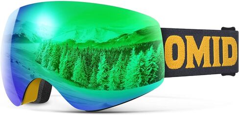 OMID Kids Ski Goggles, Anti-fog UV Protection Snowboard Snow Goggles Boys Girls in Kuwait